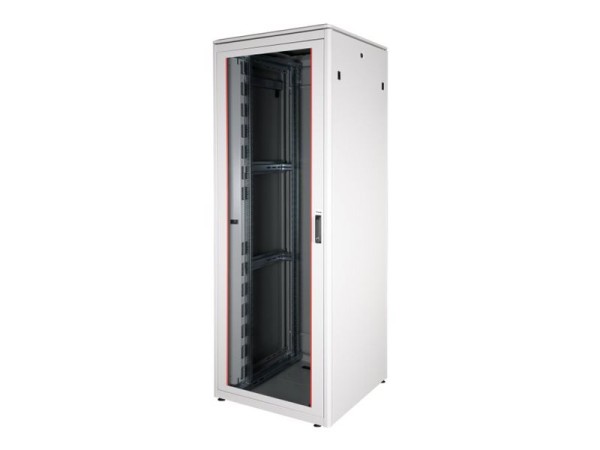 EQUIP EQUIP Serverschrank 19"  47U 800x800mm Glastür   grau