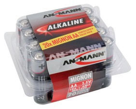 ANSMANN Alkaline Batterie "RED", Mignon AA, 20er Blister