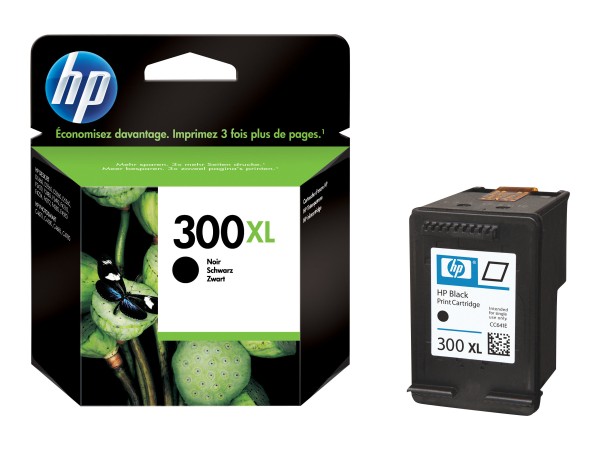 HP 300XL Schwarz Tintenpatrone CC641EE