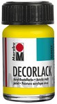 Marabu Acryllack "Decorlack", mittelblau, 15 ml, im Glas