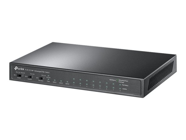 TP-LINK TP-LINK TL-SL1311MP 8-Port 100Mbps+ 3-Port Switch-1 Gbps PoE (124W)