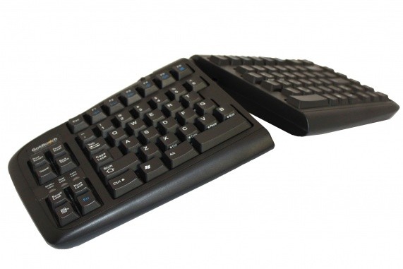 BAKKERELKHUIZEN Goldtouch Adjustable V2 Split-Tastatur Schwarz MAC/PC, US D BNEGTBMACUS