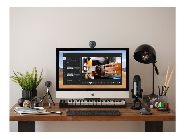 LOGITECH LOGITECH StreamCam - Web-Kamera - Farbe - 1920 x 1080 - 1080p - Audio - USB-C 3.1 Gen 1 - MJPEG, YUY