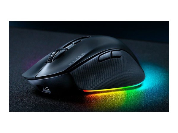 RAZER RAZER Pro Click V2 Schwarz - Ergonomische kabellose Maus für Rechtshänder