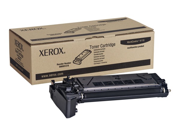 XEROX WorkCentre 4118 Schwarz Tonerpatrone 006R01278