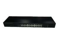 LONGSHINE Switch Longshine 24x GE GSP9428 4x PoE+ 802.3af/at retail LCS-GSP9428