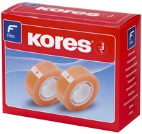 Kores Klebefilm Standard, 19 mm x 33 m, transparent