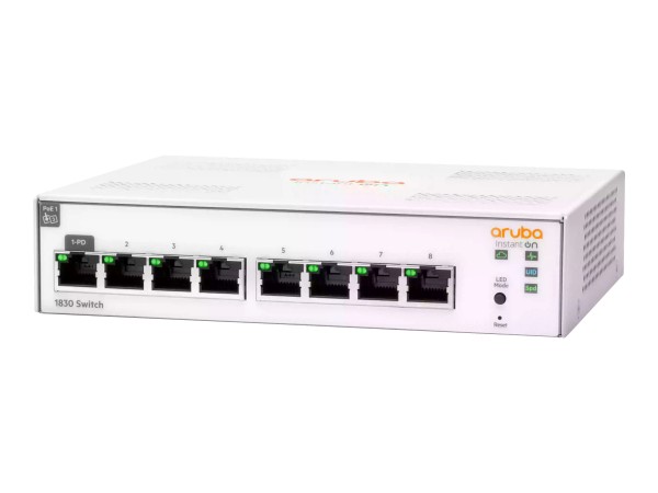 HP ENTERPRISE HPE Aruba Switch IOn 1830 8G Europe - English JL810A#ABB
