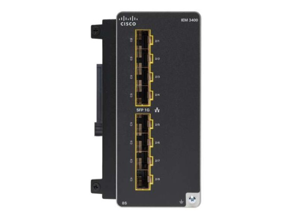 CISCO SYSTEMS CAT IE3400 WITH 8 GE SFP PORTS IEM-3400-8S=