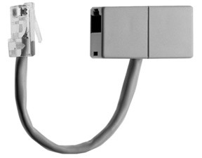 Telegärtner ISDN Anschlußdoppler RJ45 8(4)Stecker-2xRJ458(4)