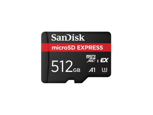 SANDISK Express microSDXC Speicherkarte 512GB SDSQXFN-512G-GN4NN