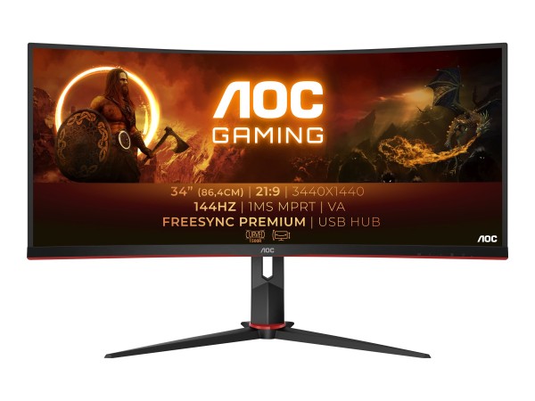 AOC CU34G2X/BK 86cm (34") CU34G2X/BK