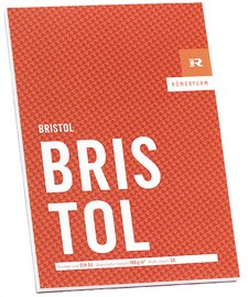 RÖMERTURM Künstlerblock "BRISTOL", DIN A4, 50 Blatt