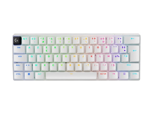 LOGITECH PRO X 60 LIGHTSPEED Wireless Gaming Keyboard (Tactile) - WHITE - F 920-011925