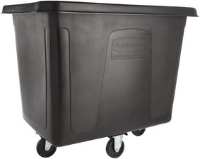 Rubbermaid Transportwagen Cube Truck 0,4 m3, schwarz