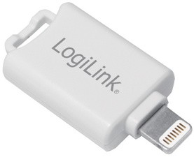 LogiLink iCard Reader (Micro SD), mit Lightning-Anschluss