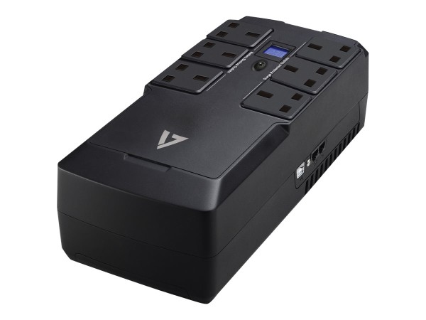 V7 750VA DESKTOP UPS LCD 6 OUT UPS1DT750-1K