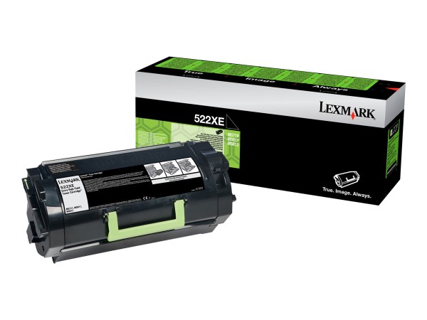 LEXMARK LEXMARK 522XE Besonders hohe Ergiebigkeit Schwarz Tonerpatrone Lexmark Corporate