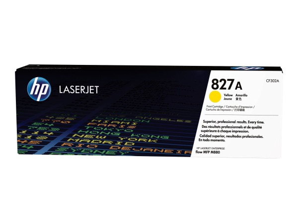 HP HP 827A Gelb LaserJet Tonerpatrone (CF302A)