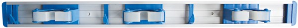 HYGOCLEAN Besenhalter ECO TRIO, Kunststoff-Schiene