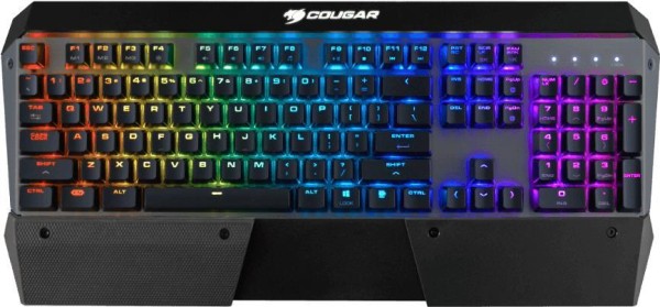 COUGAR GAMING COUGAR GAMING Tastatur Attack X3 RGB Mech. Cherry MX silber