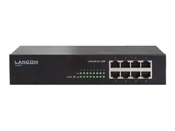 LANCOM LANCOM Switch / GS-1108P / 8x10/100/1000TX / Po