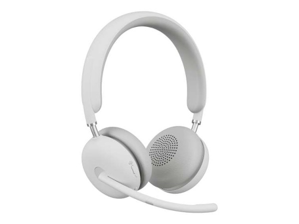 LOGITECH HEADSET - Zone Wireless 2 UC - OFF-WHITE TEAMS - 2.4GHZ/BT - N/A - 981-001299