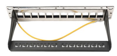 DIGITUS 10" Modular Patch Panel für Keystone Module, 12-Port