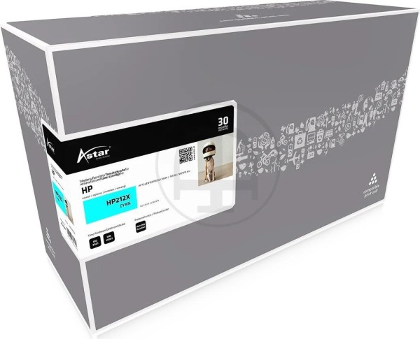 ASTAR ASTAR AS20284 ASTAR HP CLJ M554 TONER CYA HC W2121X/HP212X 10.000S. o. Fuellstands. (AS20284)