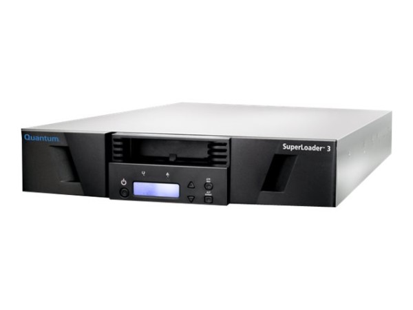 QUANTUM SuperLoader 3 one LTO8HH tape drive Model C 16 slots 6Gb/s SAS rack ET-L2ZAE-YE