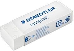 STAEDTLER Kunststoff-Radierer rasoplast B30, weiß