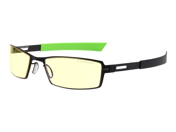 GUNNAR OPTIKS GUNNAR OPTIKS MOBA Razer Edition Gaming-Brille - Amber Glas, schwarz/grün