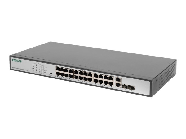 DIGITUS 24-PORT FAST ETHERNET POESWITC DN-95343