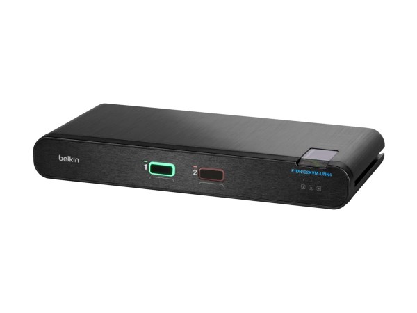 BELKIN Universal Secure Single-Head - 2nd Generation - KVM-/Audio-Switch F1DN102KVM-UNN4