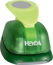HEYDA Motivstanzer XXL "Oval geriffelt", Farbe: grün