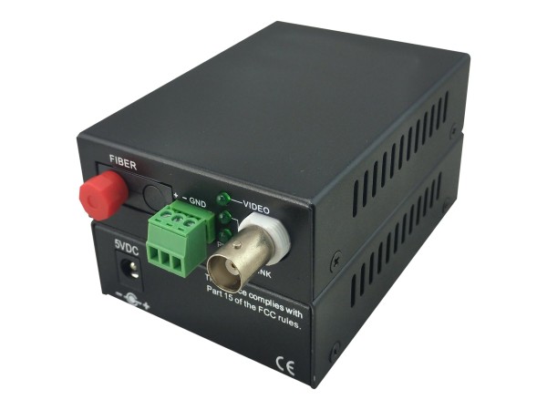 LEVEL ONE LEVELONE AVF-1101 1-Channel BNC over Fiber Optic Extender Kit 20k AVF-1101