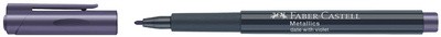 FABER-CASTELL Metallics Marker, silber