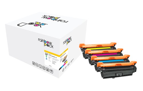 CLOVER CLOVER TECHNOLOGIES Toner HP CLJ 500 M551    Rainbow Kit         comp. Freecolor