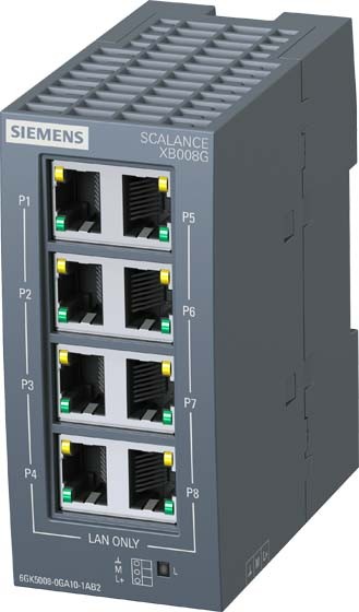 SIEMENS SIEMENS 6GK5008-0GA10-1AB2 6GK50080GA101AB2 SCALANCE XB008G