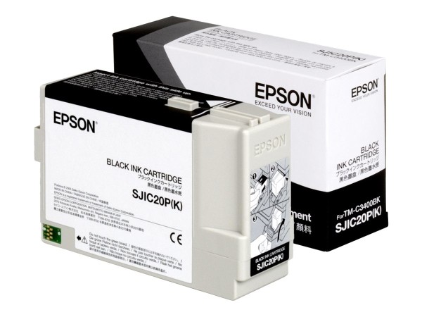 EPSON EPSON SJIC20P(K) Schwarz Tintenpatrone