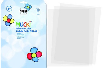 KREUL Spezialfolie für Window Color MUCKI, DIN A4