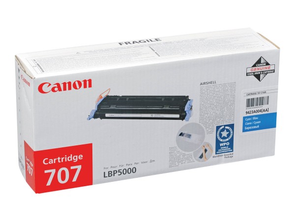 CANON 707C Cyan Tonerpatrone 9423A004