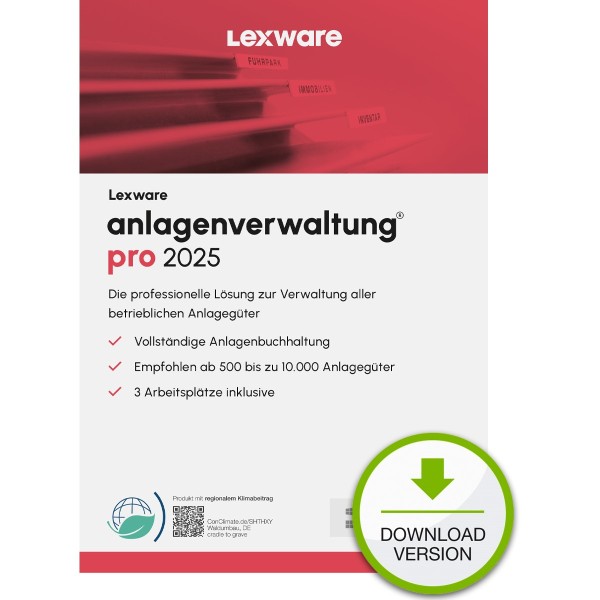 LEXWARE ANLAGENVERWALTUNG PRO 09094-2038