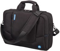 Lightpak Notebook-Tasche RPET, aus reyceltem PET, schwarz