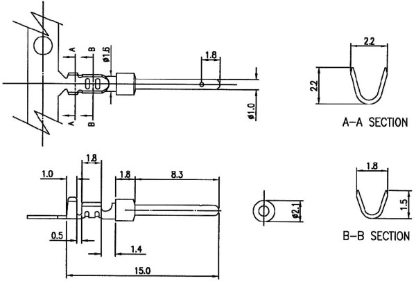 EFB ELEKTRONIK EFB ELEKTRONIK D-Sub Crimpkontakte Steck. E-CRIS/28/0