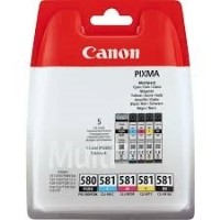 Canon PGI-580/CLI-581 5.6ml 11.2ml Schwarz - Cyan - Magenta - Gelb Tintenpatrone
