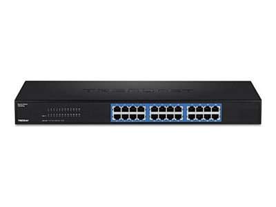 TRENDNET 24-port Gigabit GREENnet Switch (Rack Mount) TEG-S24G