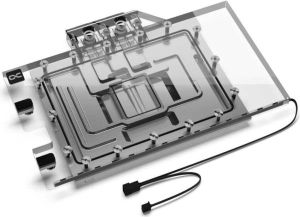 ALPHACOOL ALPHACOOL Eisblock Aurora Geforce RTX 4070 TI ROG Strix (transparent/nickel, inkl. Backplate)