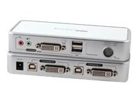 EFB ELEKTRONIK EFB ELEKTRONIK 2-Port KVM Switch USB-DVI-I-Audio-USB2.0Hub incl. Kabelset