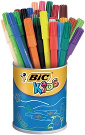 BIC KIDS Fasermaler Visa, 36er Runddose